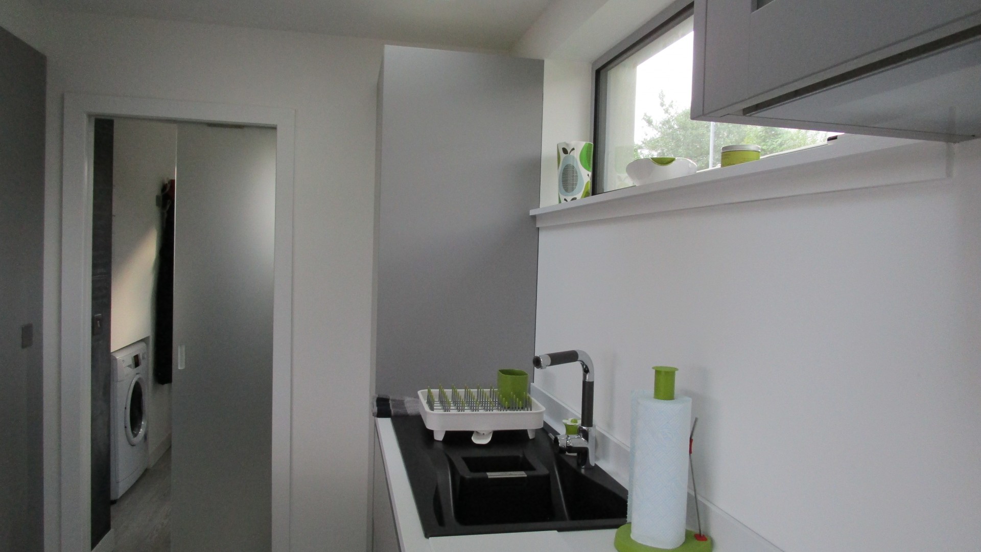 Modern German Kitchen with Corian Worktops